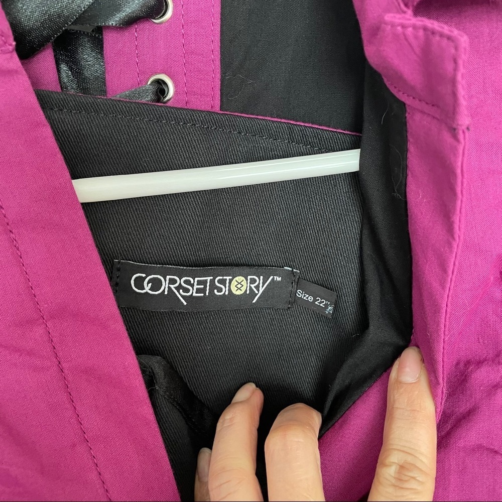 Nwt Corset Story Dry Rose Corset Shirt — image 6 of 8